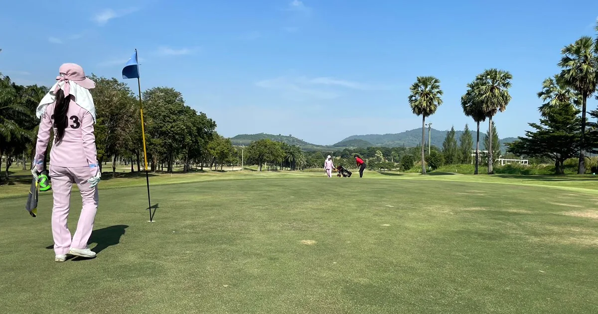 Picture of a green at Green Valley Country Club near Pattaya
